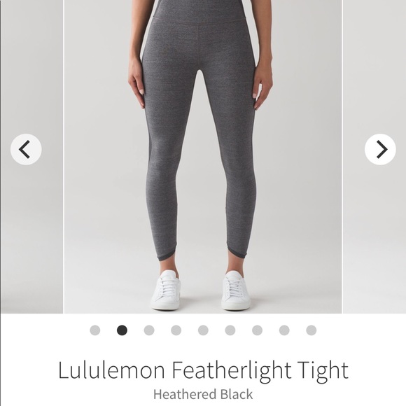 LULULEMON Featherlight 7/8 Tight size 6 - Picture 11 of 16
